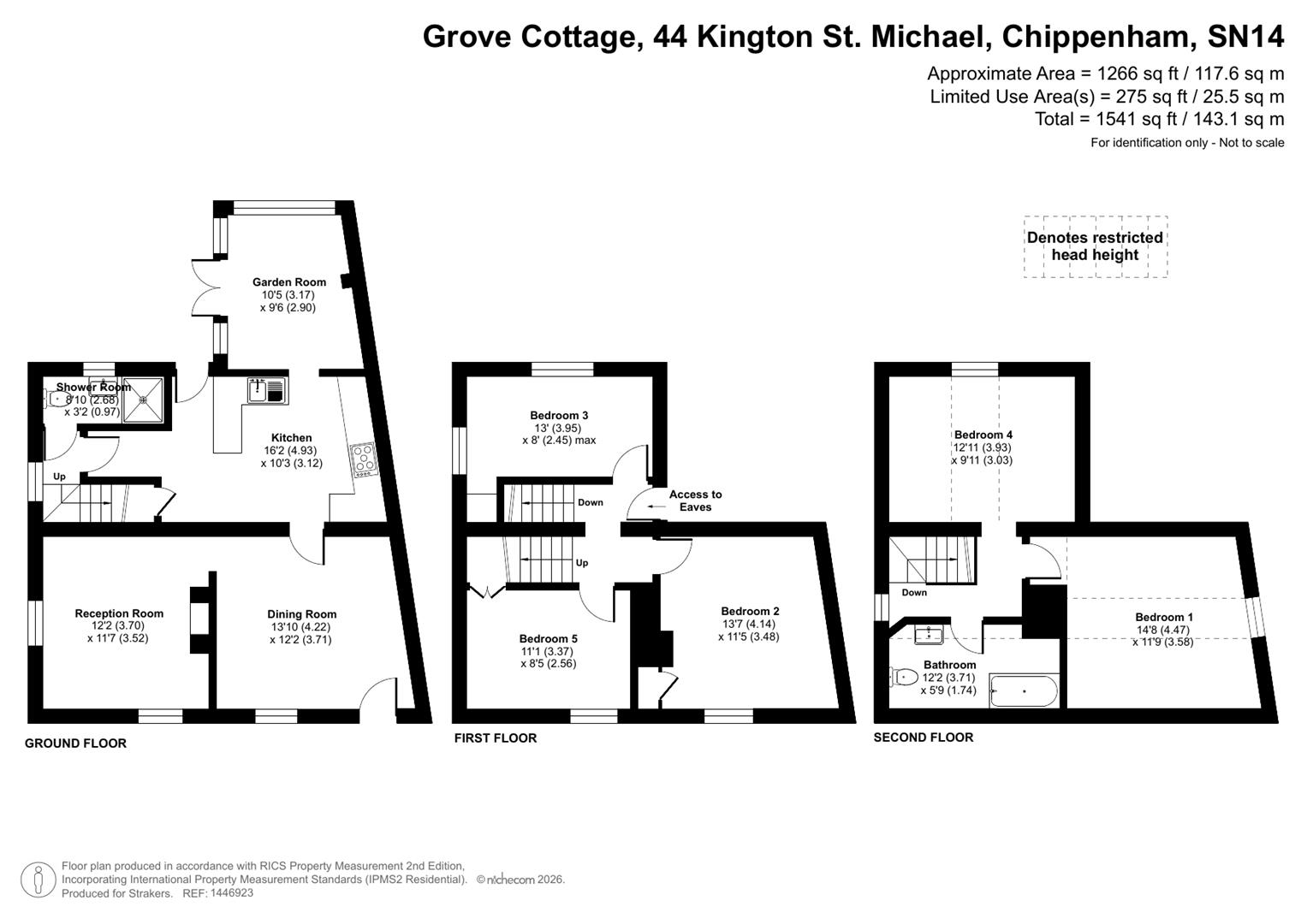 Grove Cottage, 44, Grove lane, Chippenham floorplan