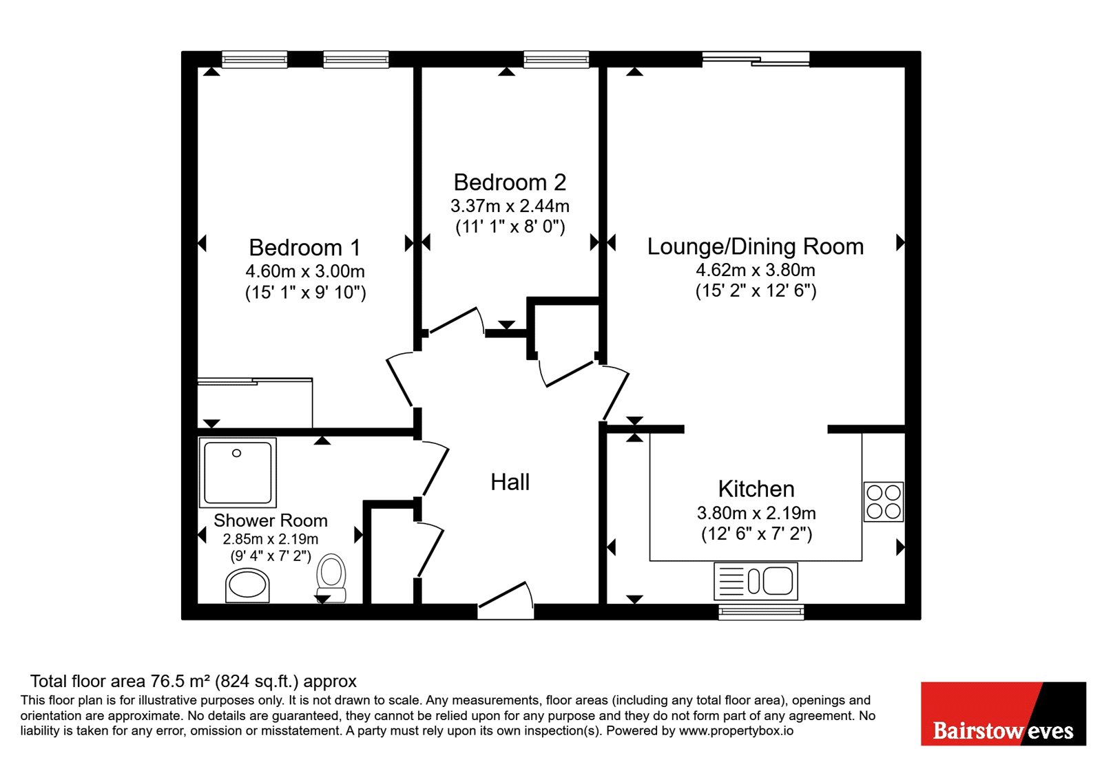 9, PARK GARDENS, Banbury floorplan