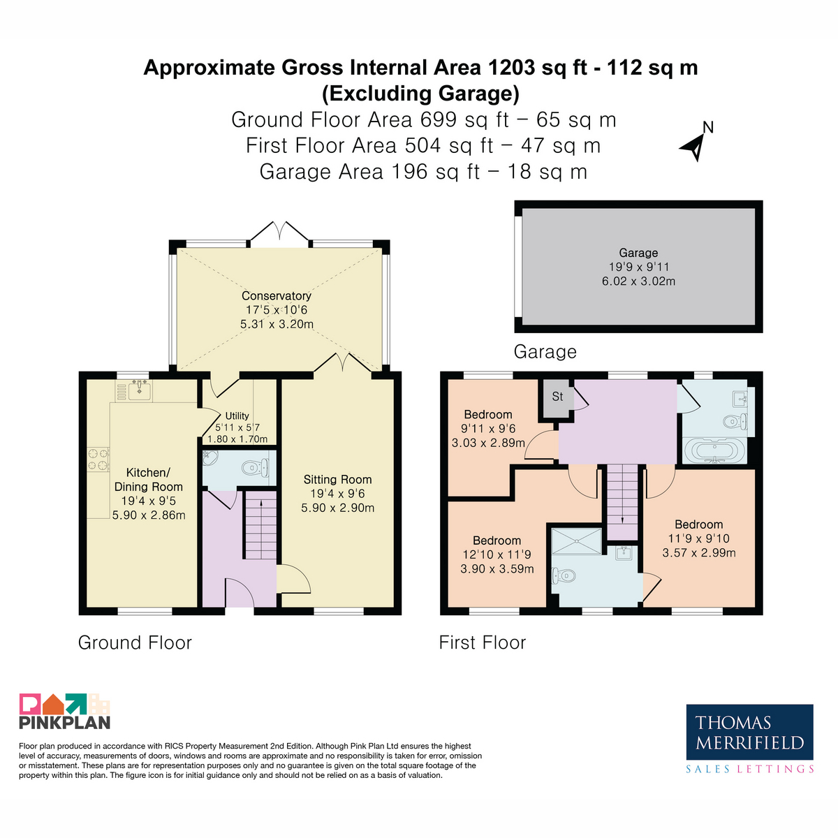 10, Francis Brown Way, Chalgrove floorplan