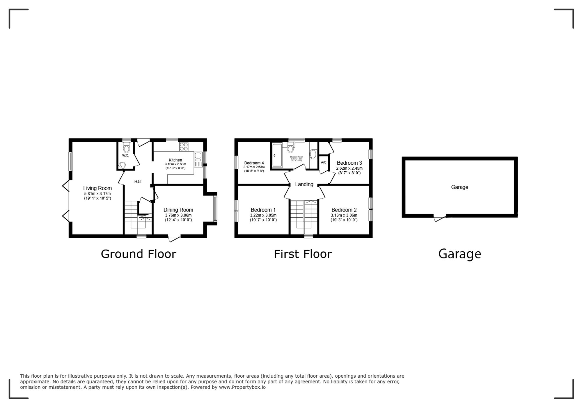 Wolstonbury Close, Crawley floorplan