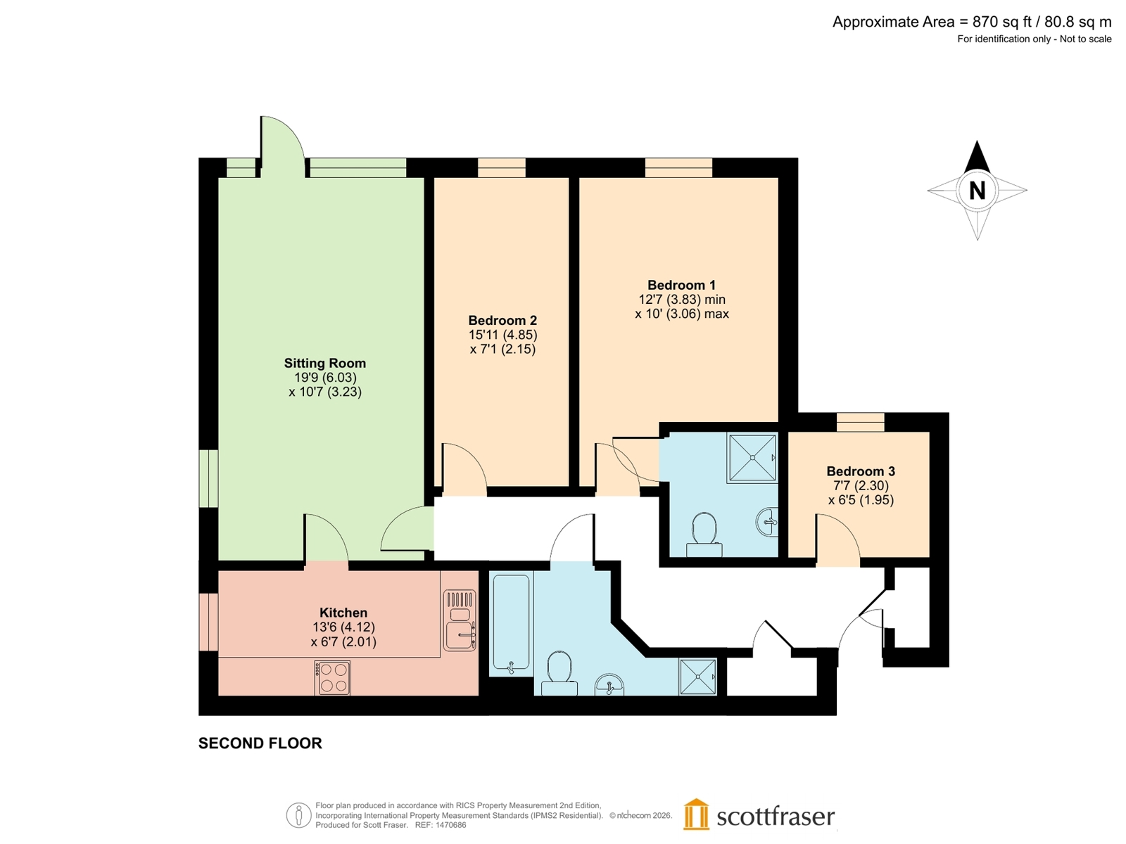 138, Beech Road, Oxford floorplan