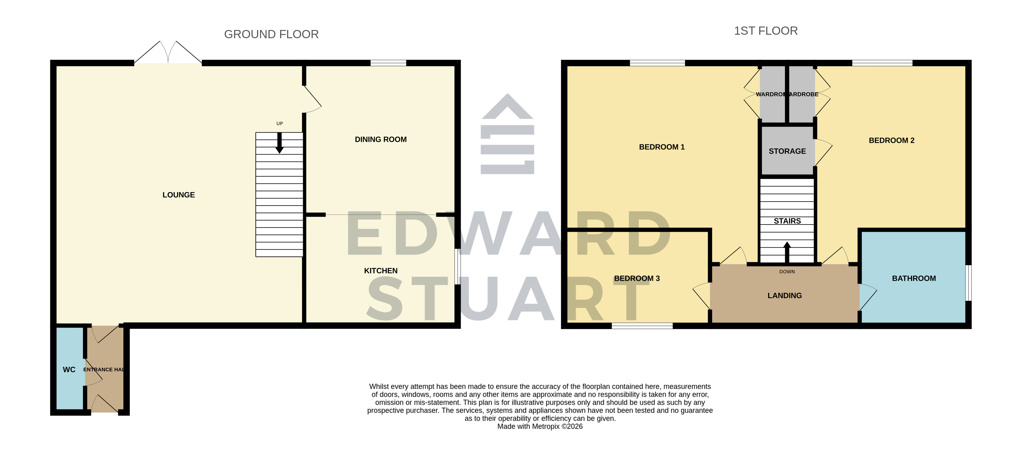 83, Turnstone Way, Peterborough floorplan