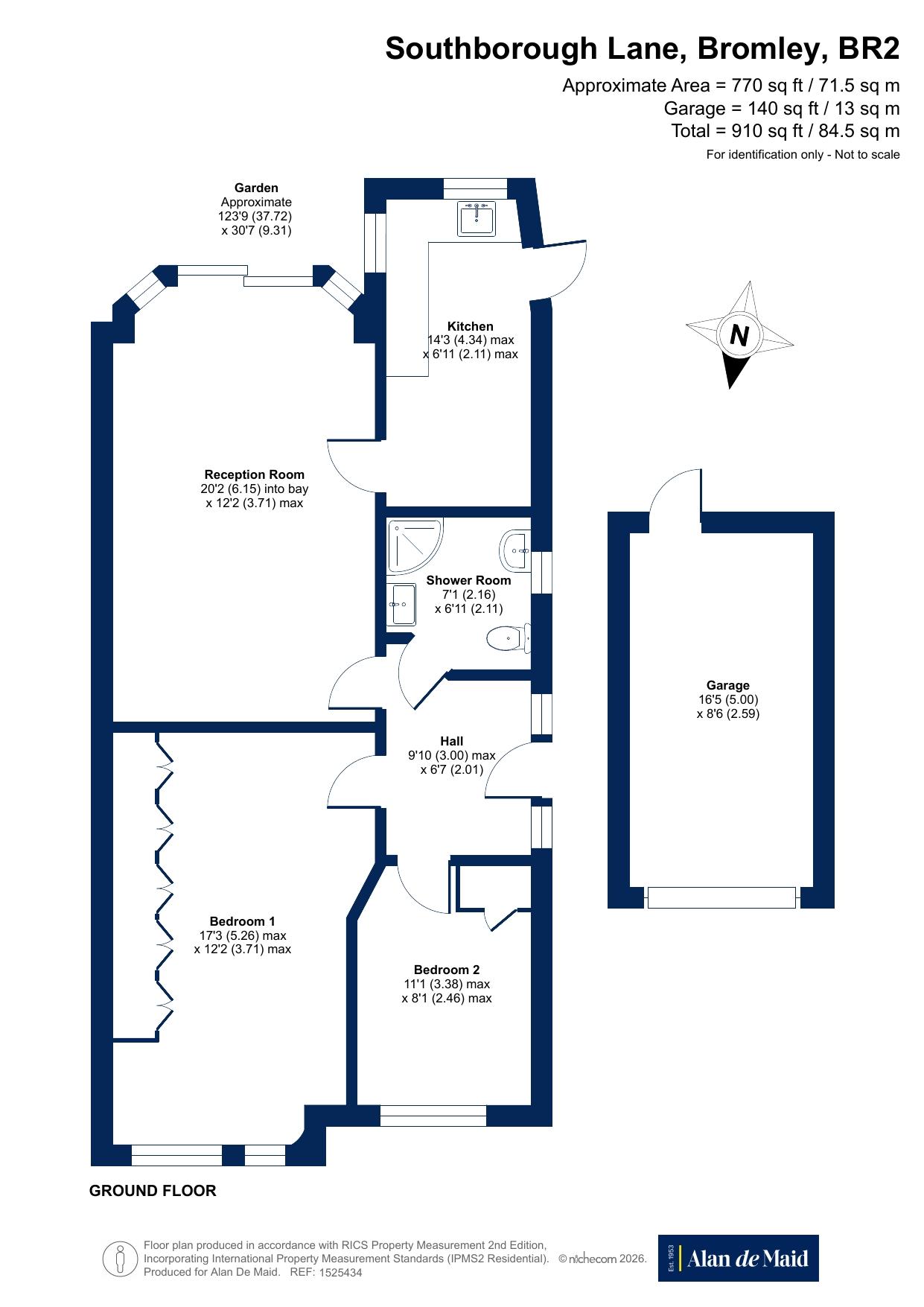 395, Southborough Lane, Bromley floorplan