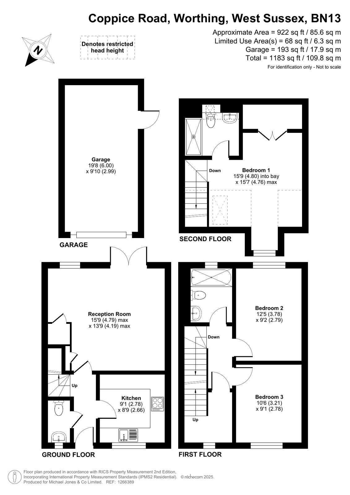 8, Coppice Road, West Sussex floorplan