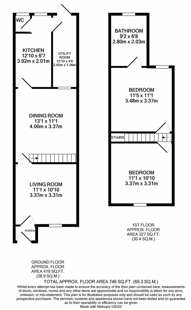 Loates Lane, Hertfordshire floorplan