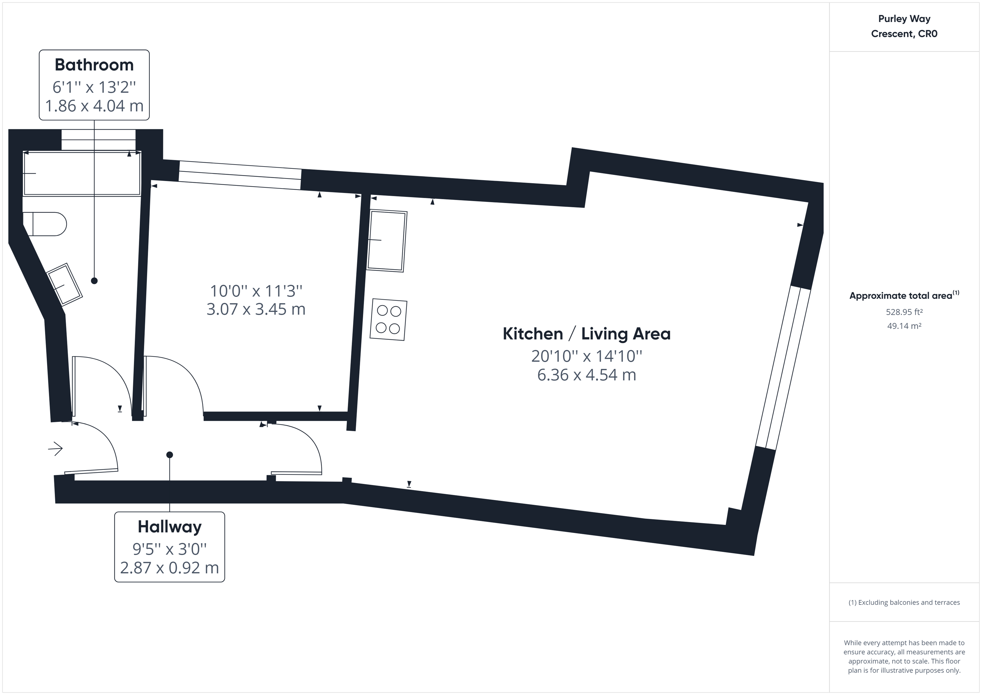 4-5 Purley Way Crescent, Croydon, CR0 floorplan