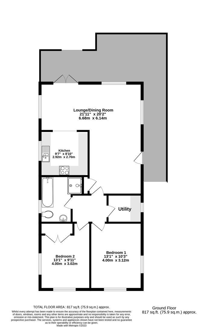 Owl Corner, Number 10, Florida Keys, Hull Road, Wilberfoss York floorplan