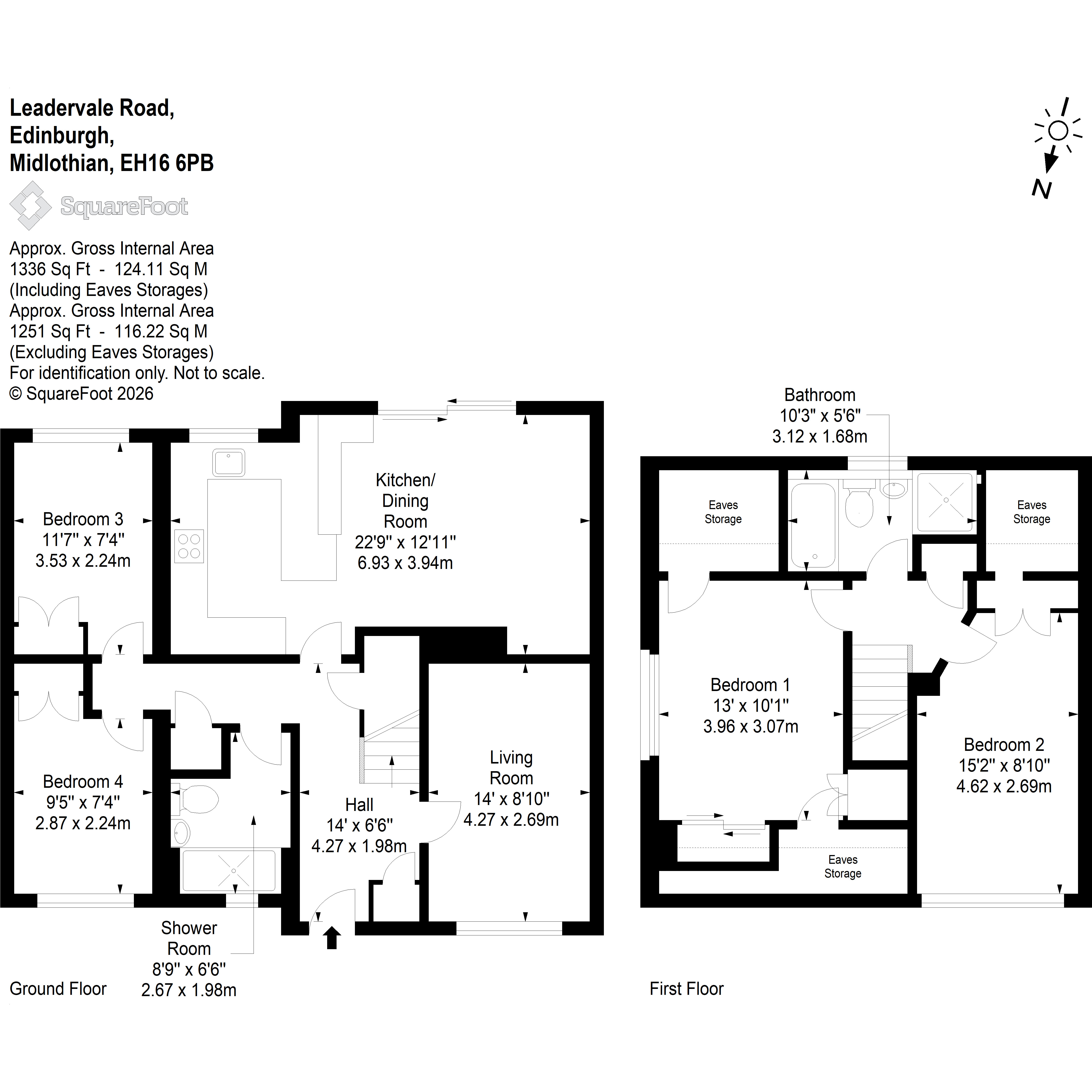 7, Leadervale Road, Edinburgh floorplan