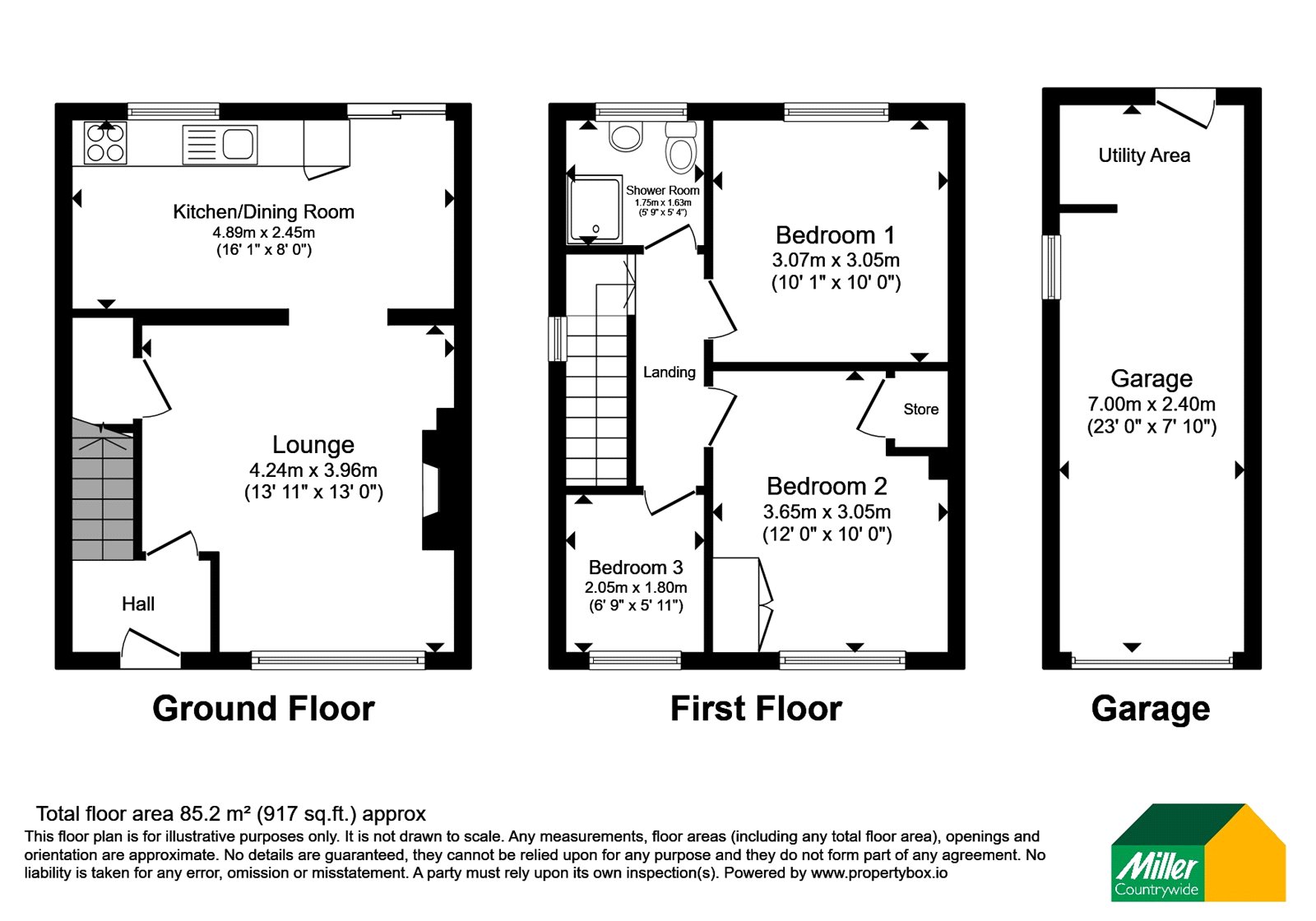 27, Polmor Road, Penzance floorplan