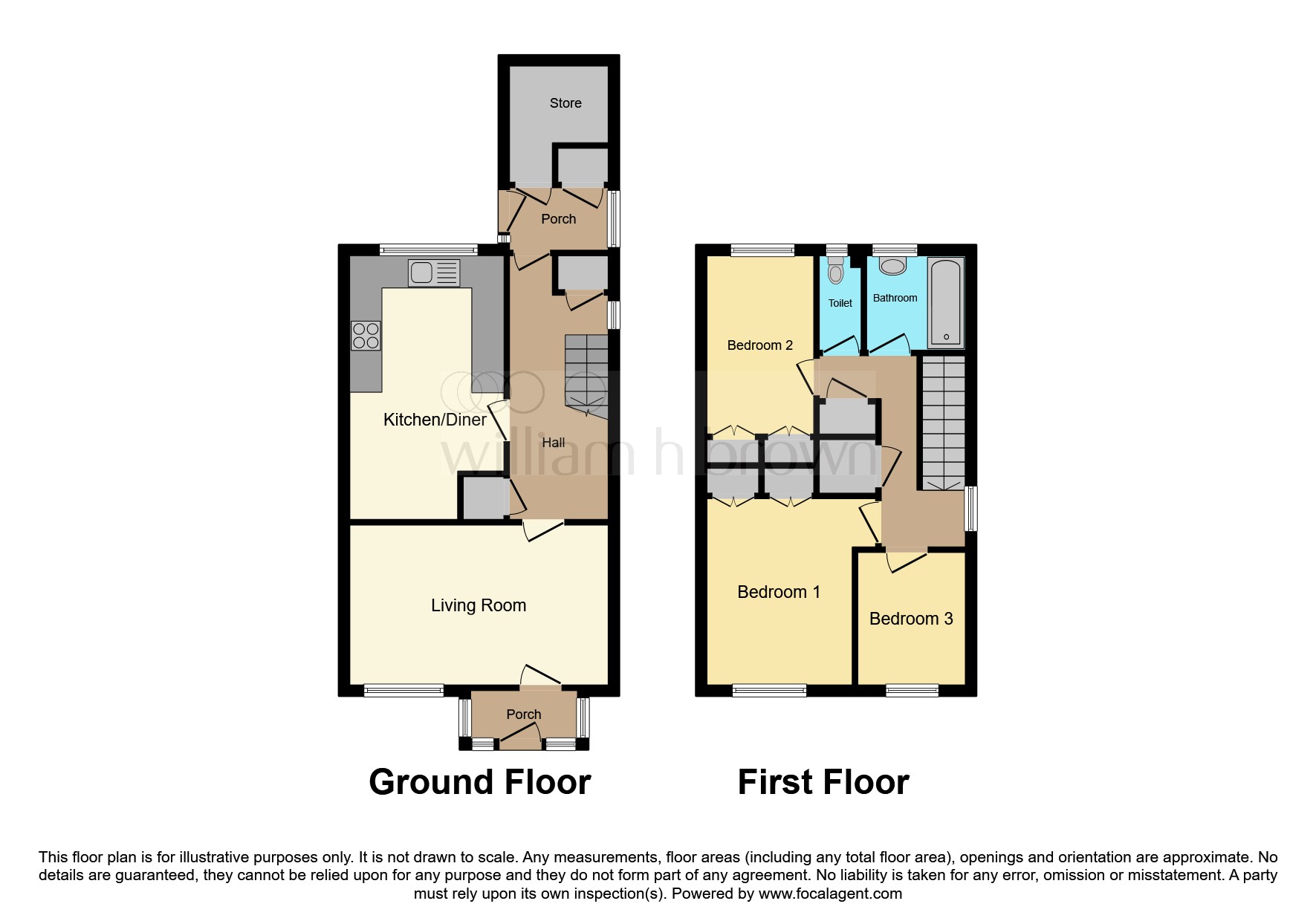 17, Elmhurst Gardens, Leeds floorplan