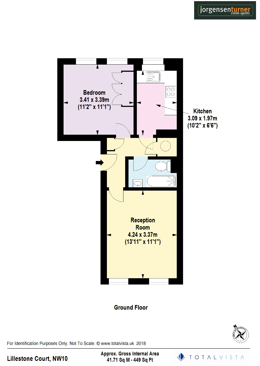 1 Bedrooms Flat for sale in Craven Park, London NW10