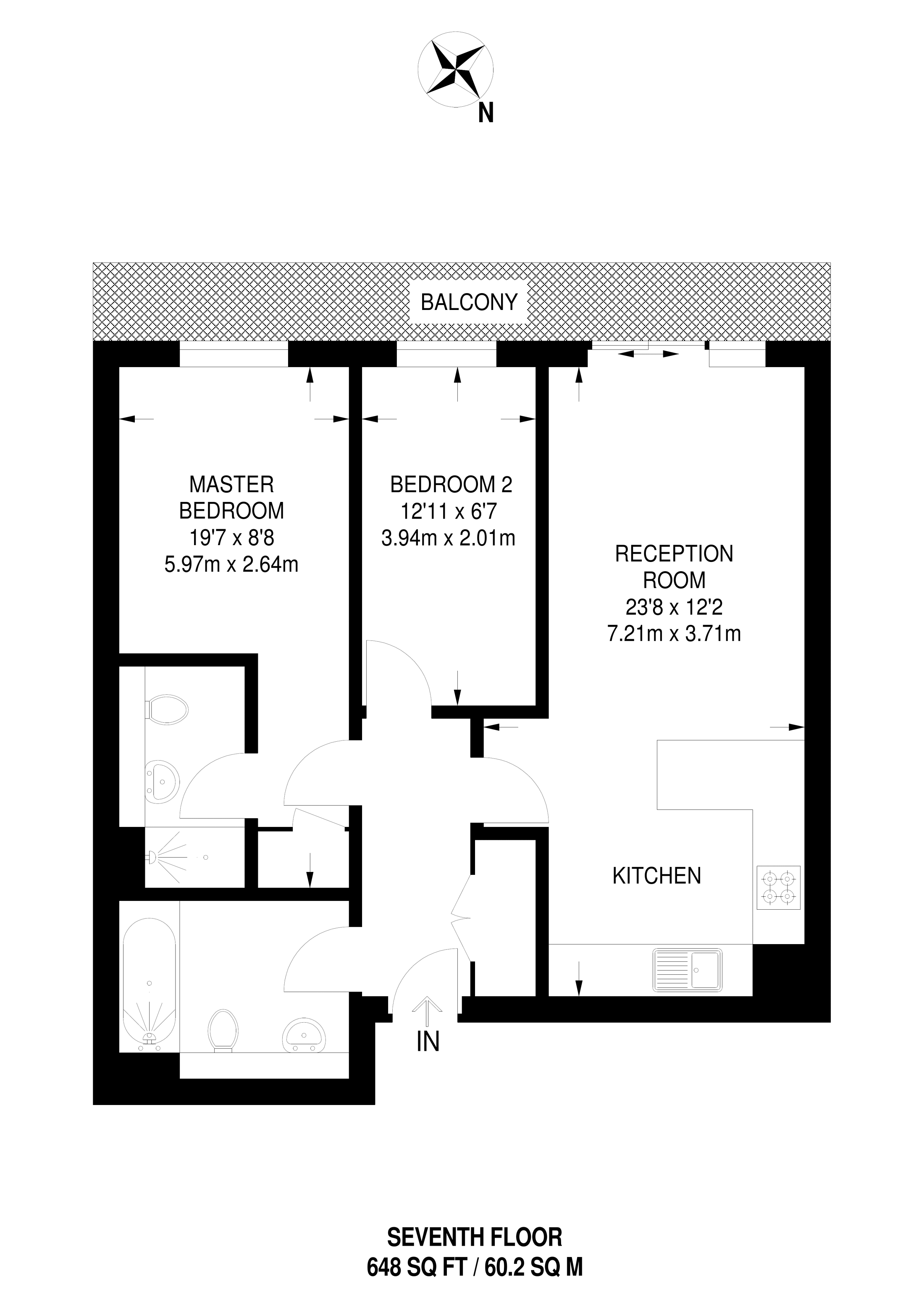 2 Bedrooms Flat to rent in Nacovia House, Imperial Wharf SW6