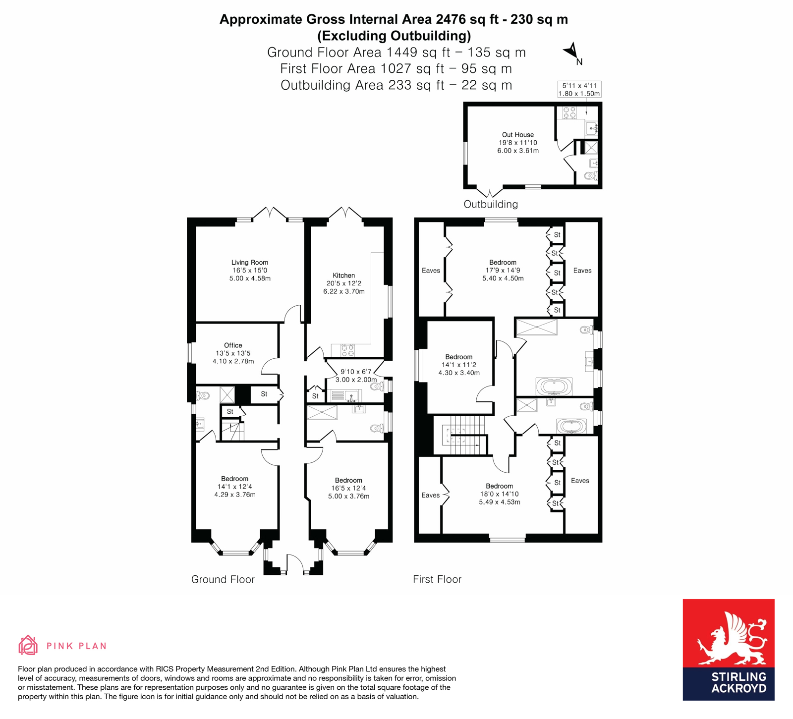 257, Staines Road, Surrey floorplan