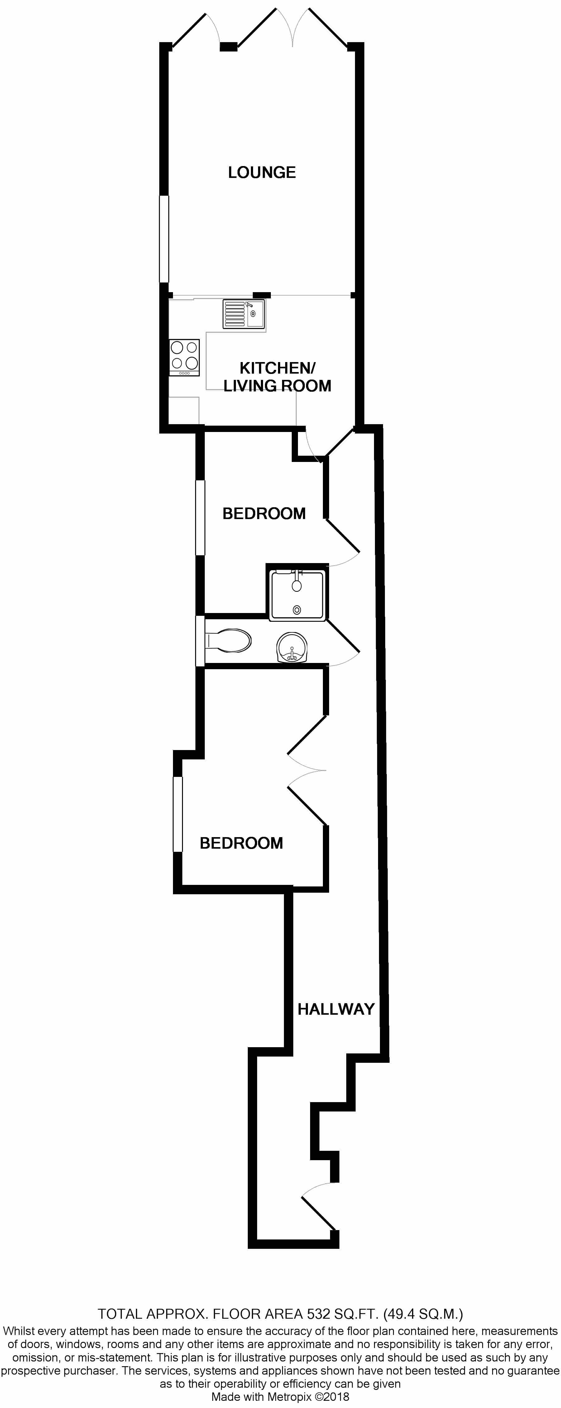 2 Bedrooms Flat to rent in Burton Stone Lane, York YO30