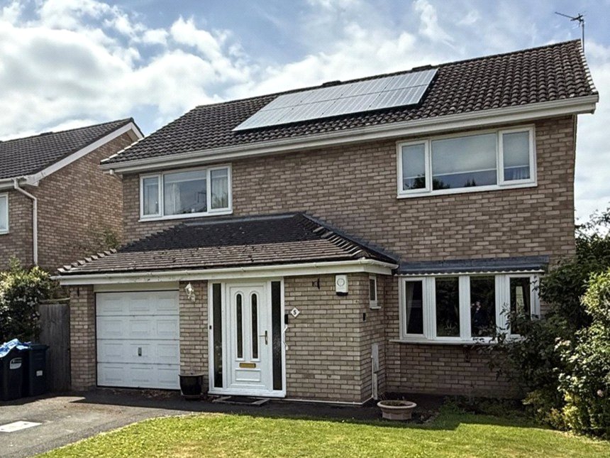 4-bed detached on 5, Partridge Close, Shrewsbury, £360,000