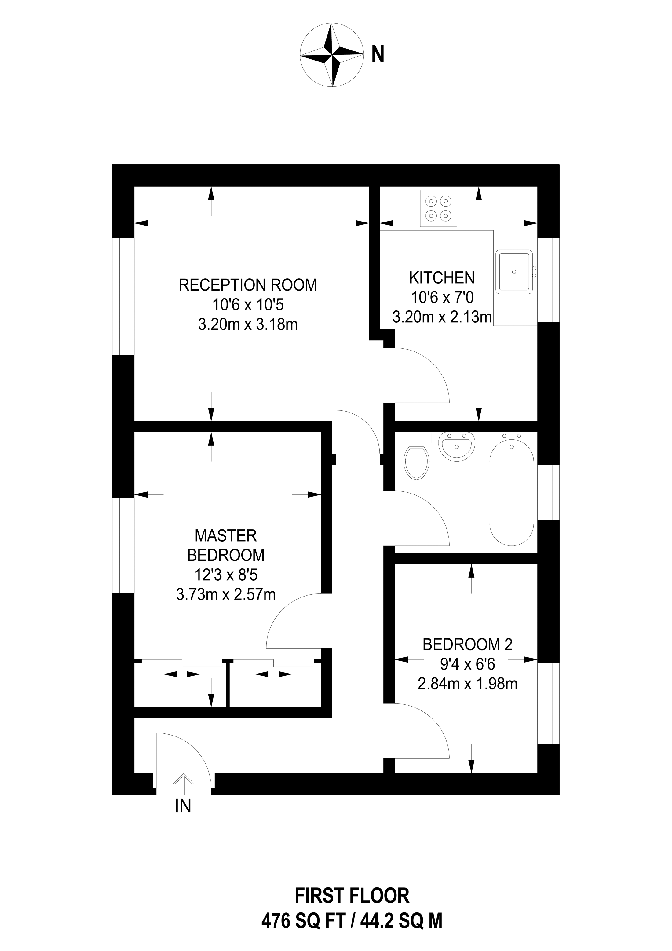 2 Bedrooms Flat to rent in Wilkinson Way, Acton Green W4