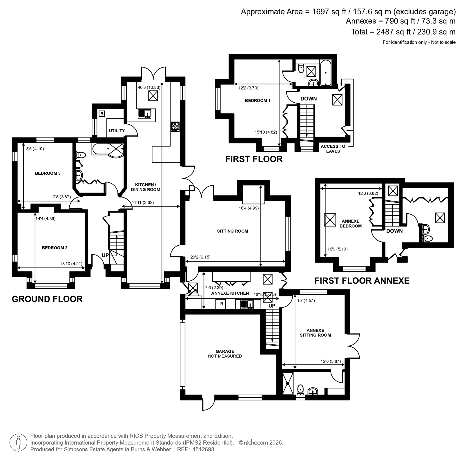 Tuckers Corner,, Tuckers Drive, Cranleigh floorplan