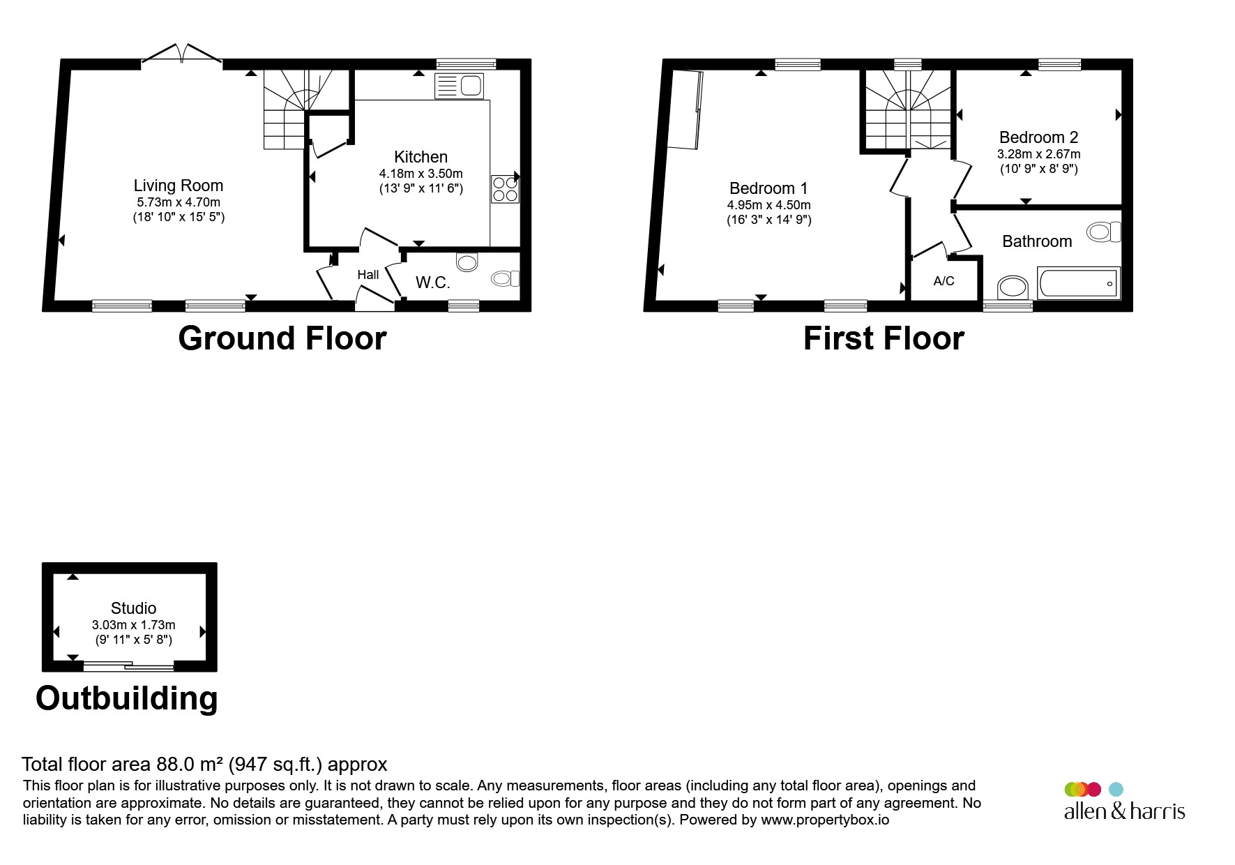 5, Willowbank, Witney floorplan