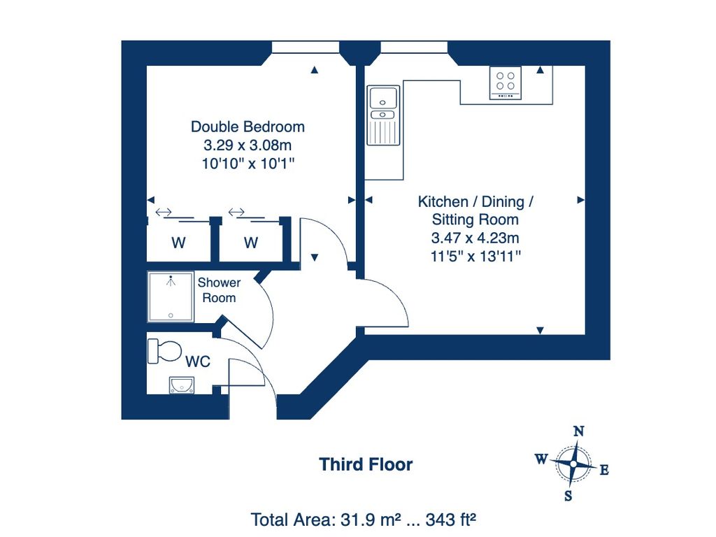 Albert Street, Edinburgh floorplan