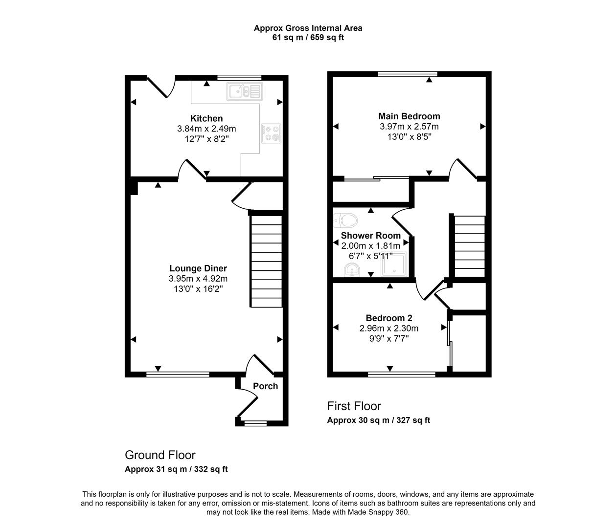 Robertson Close, Renfrew PA4, 2 bedroom terraced house for sale ...