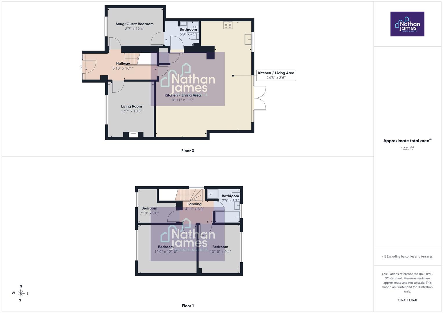 1, St. Tathans Place, Caerwent floorplan