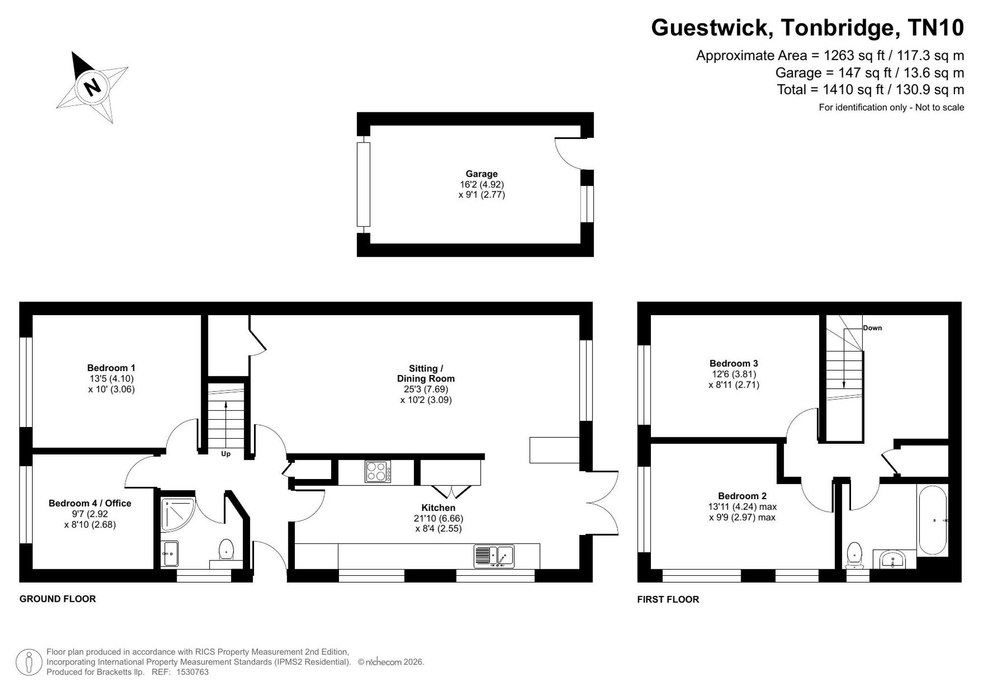 21 Guestwick, Tonbridge floorplan
