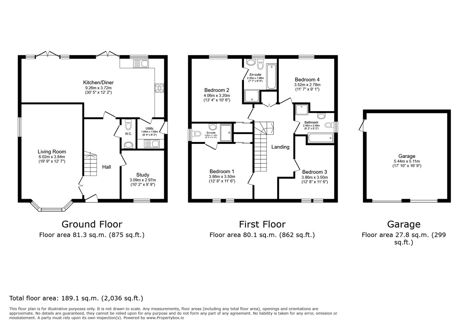 41, Hoplands Road, Coningsby floorplan