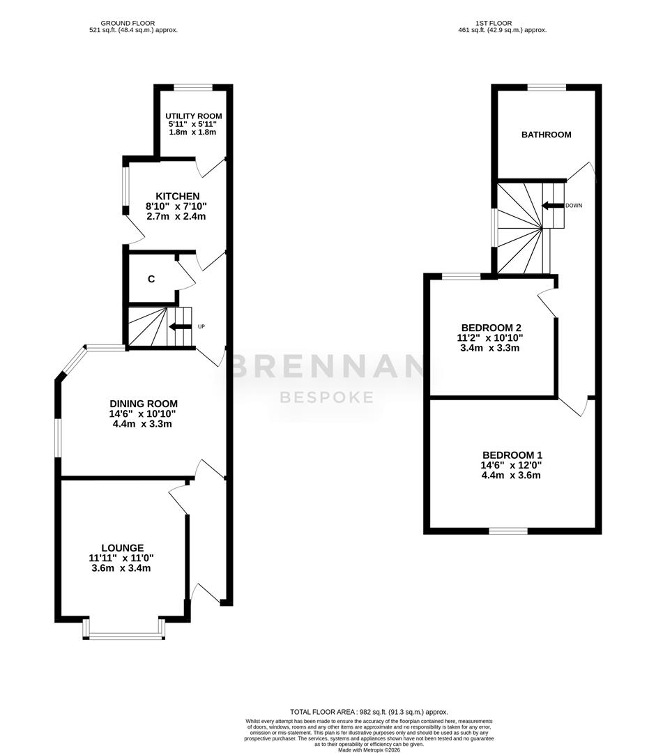 29, Newman Street, Burton Latimer floorplan