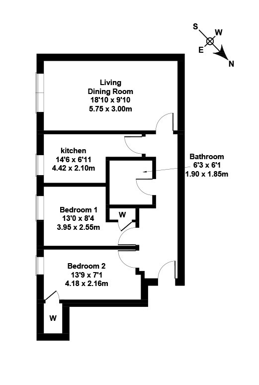 2 Bedrooms Flat for sale in Dicksonfield, Edinburgh EH7