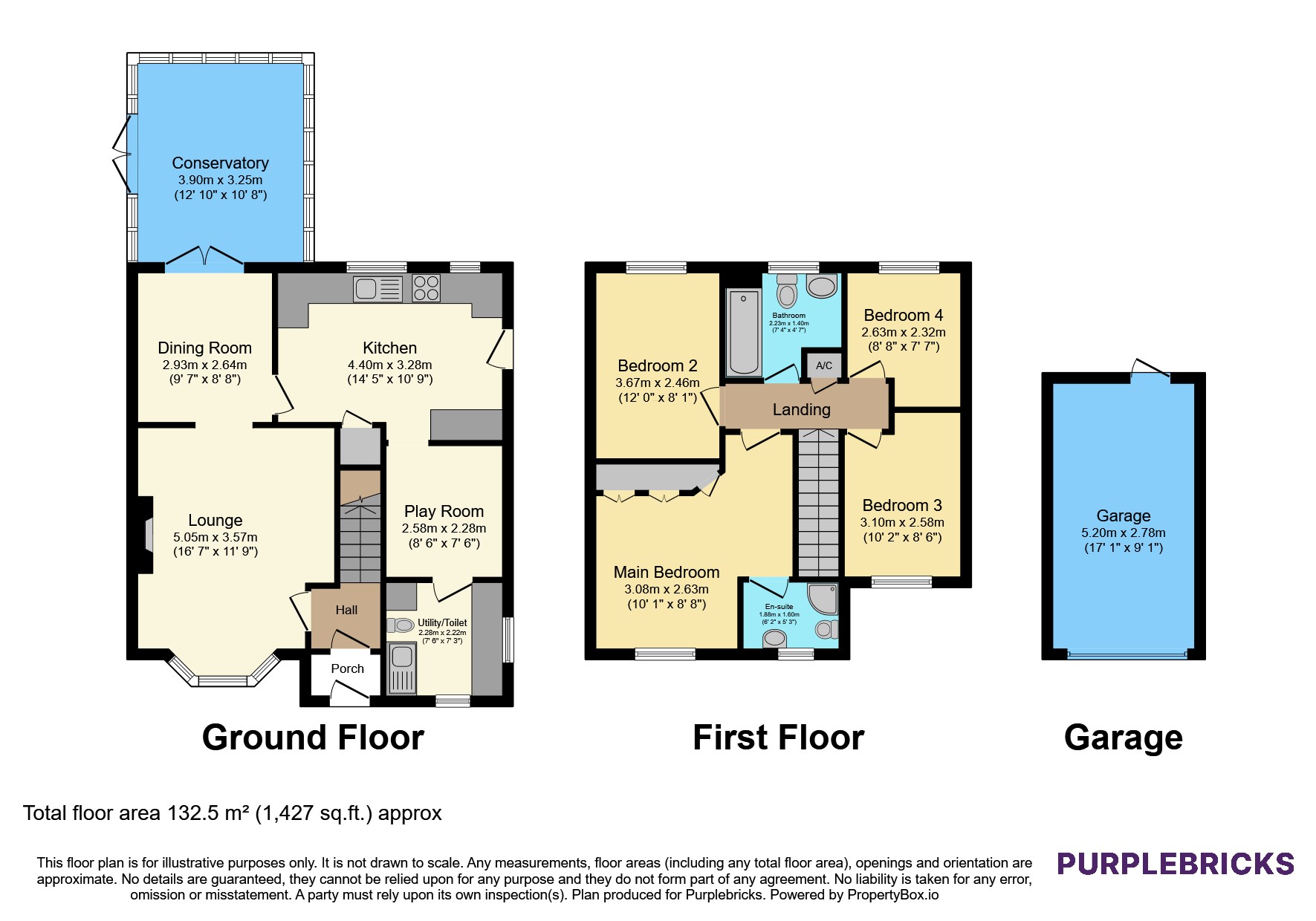 12, Orchid Road, Lincoln floorplan