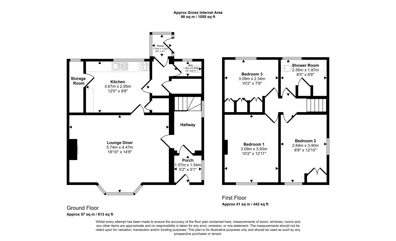 Colnside, Gloucester Road, Cheltenham floorplan