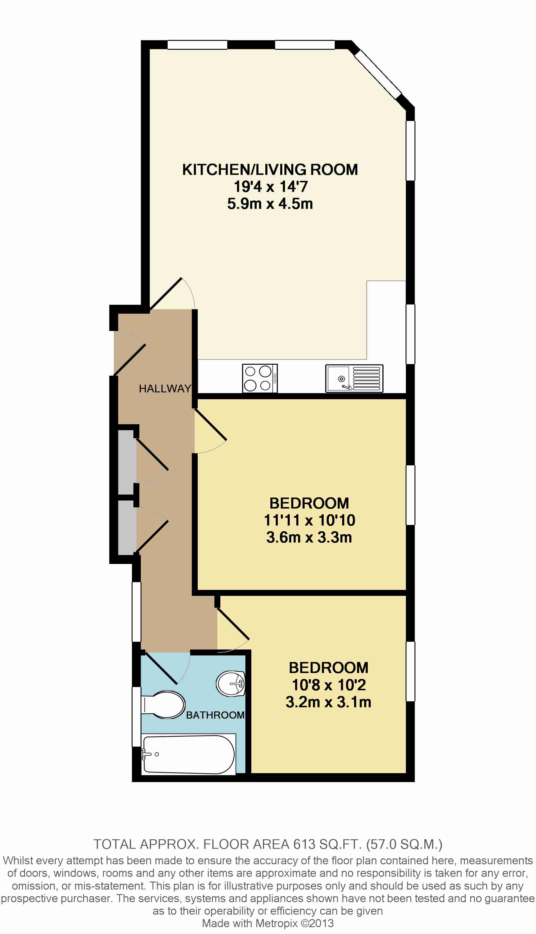 2 Bedrooms Flat to rent in Frampton Street, Central London NW8