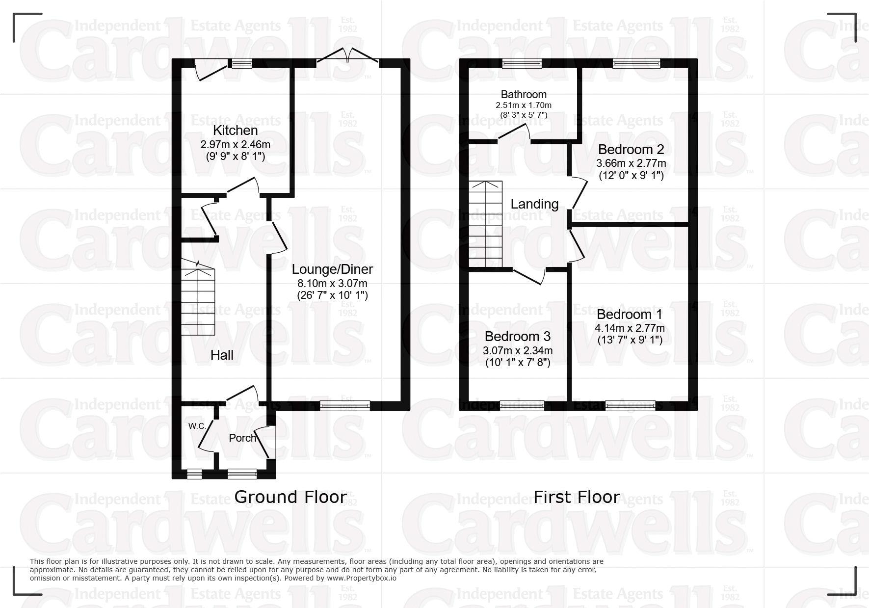 3, Rectory Hill, Bury floorplan