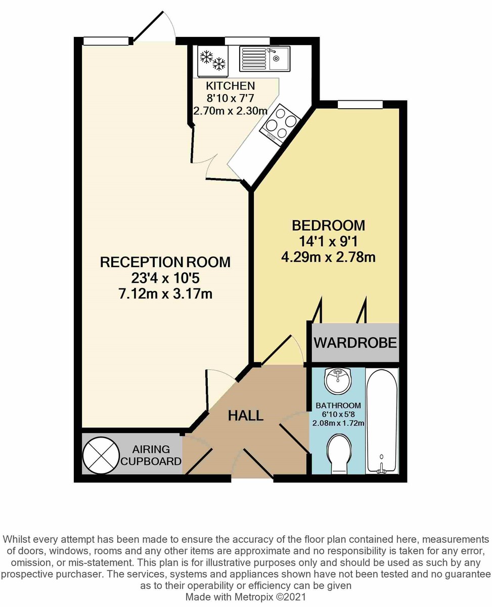 Bishops Court, Wembley floorplan