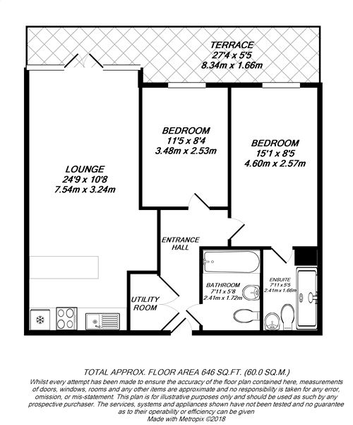 2 Bedrooms Flat to rent in 34 Park Lodge Avenue, West Drayton, Greater London UB7
