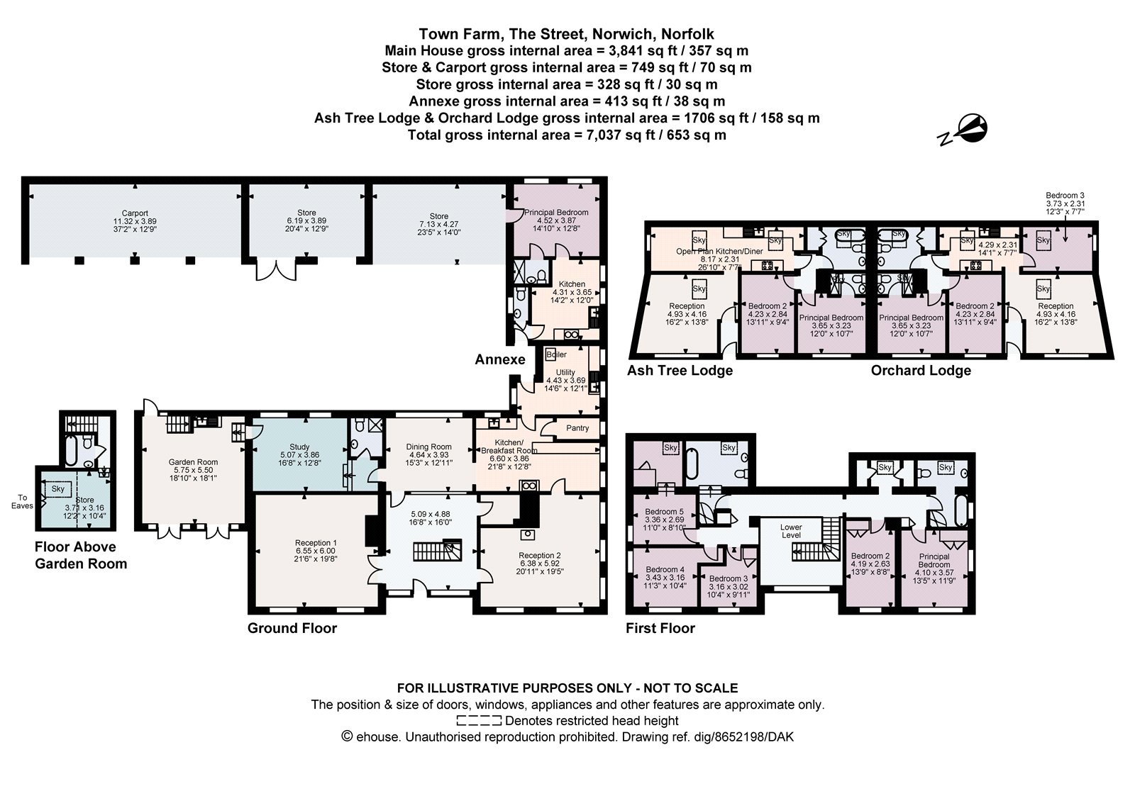 Town Farm,, The Street, Norwich floorplan