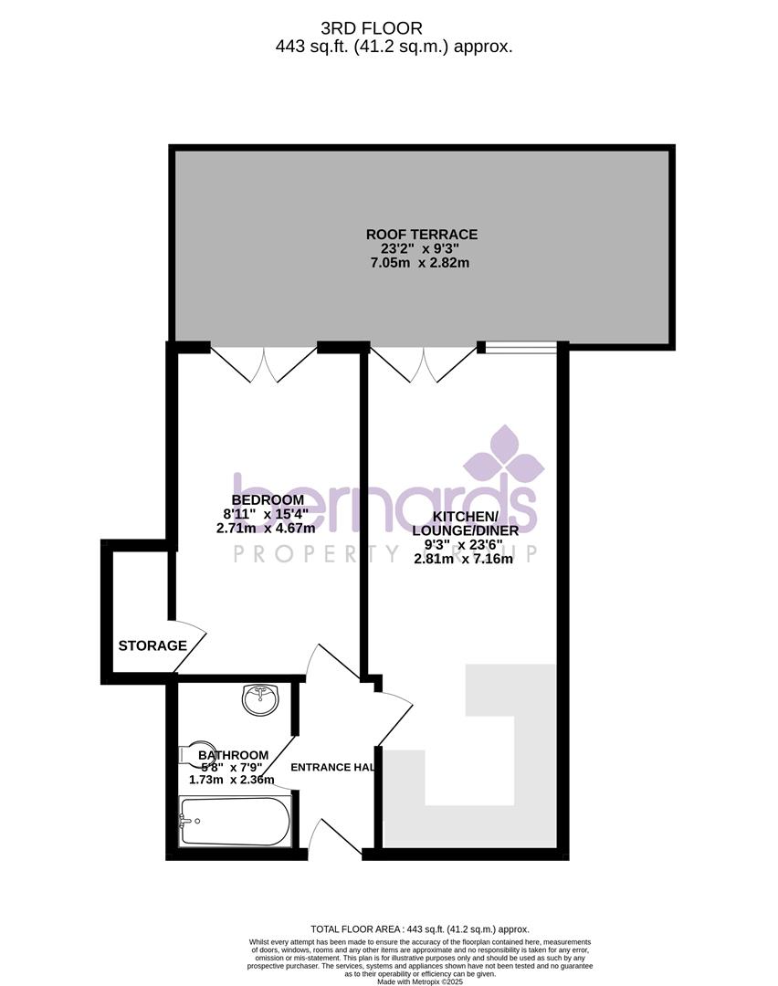 Flat 9, Portsdown House 175-177, West Street, Fareham floorplan