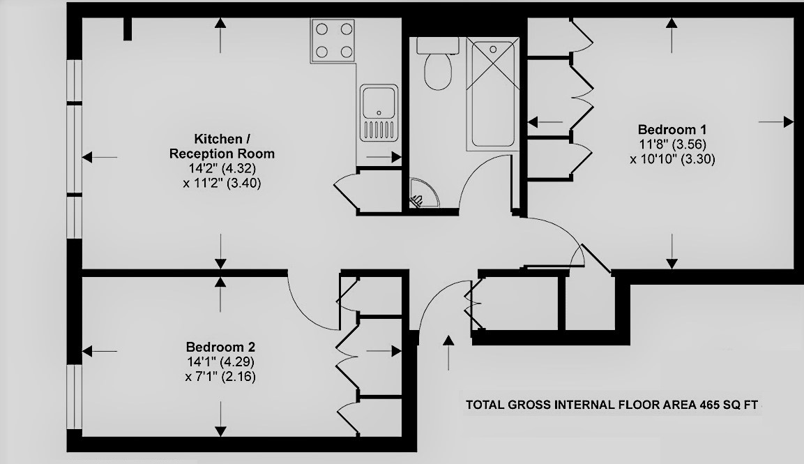 2 Bedrooms Flat to rent in Campden Hill Gardens, London W8