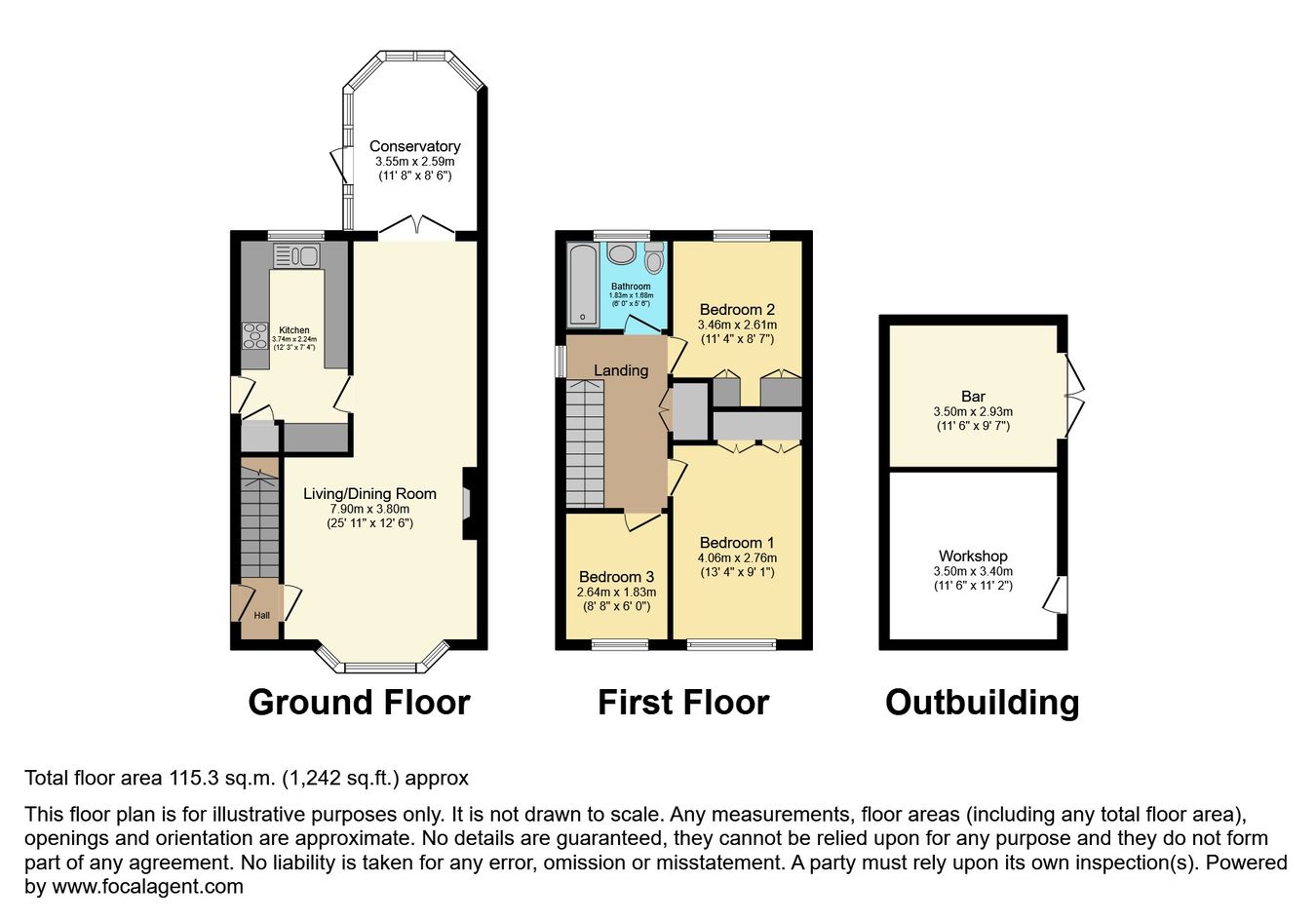 7, Moss Hall Road, Bury floorplan