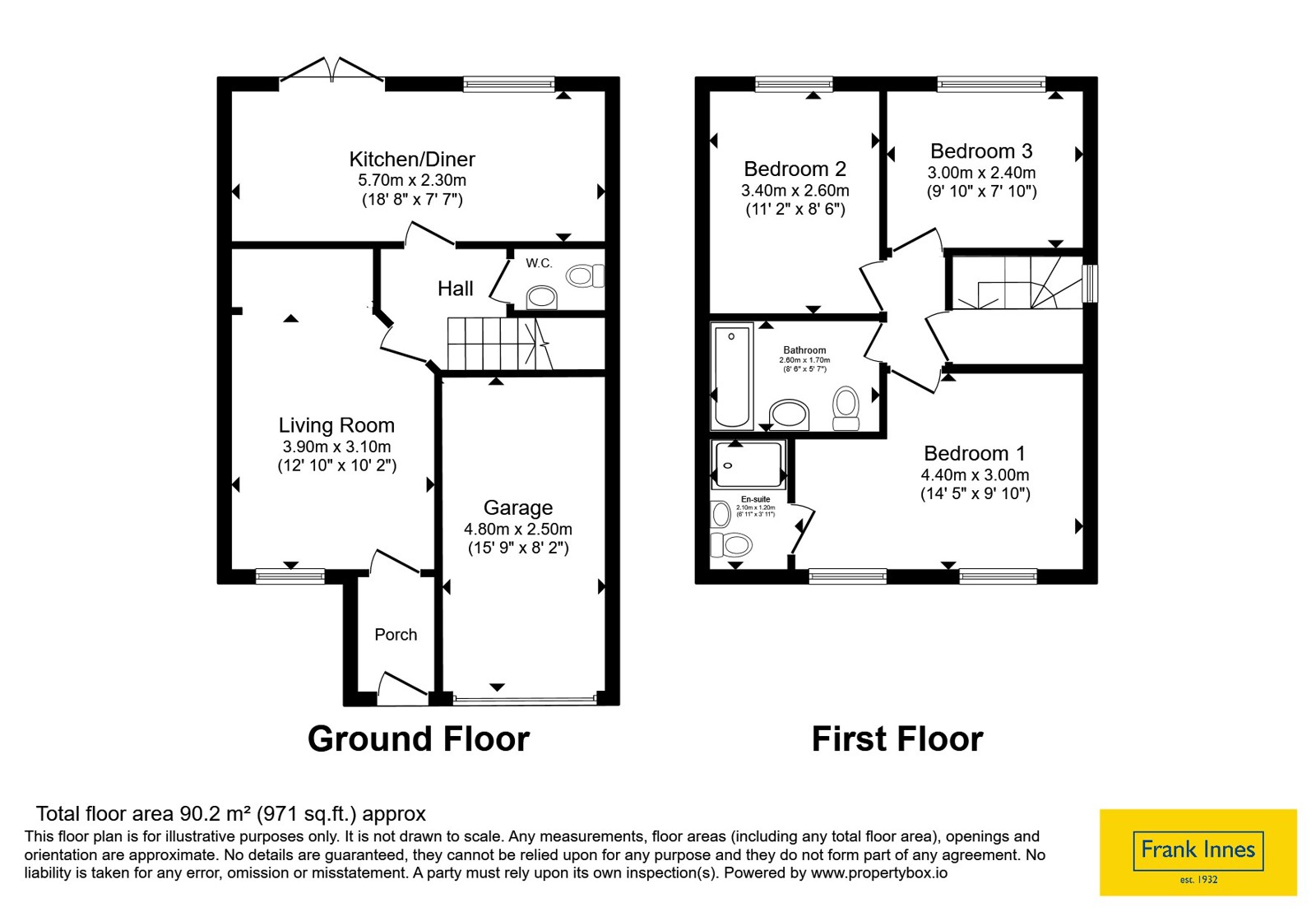 53, Coot Way, Burton Joyce floorplan