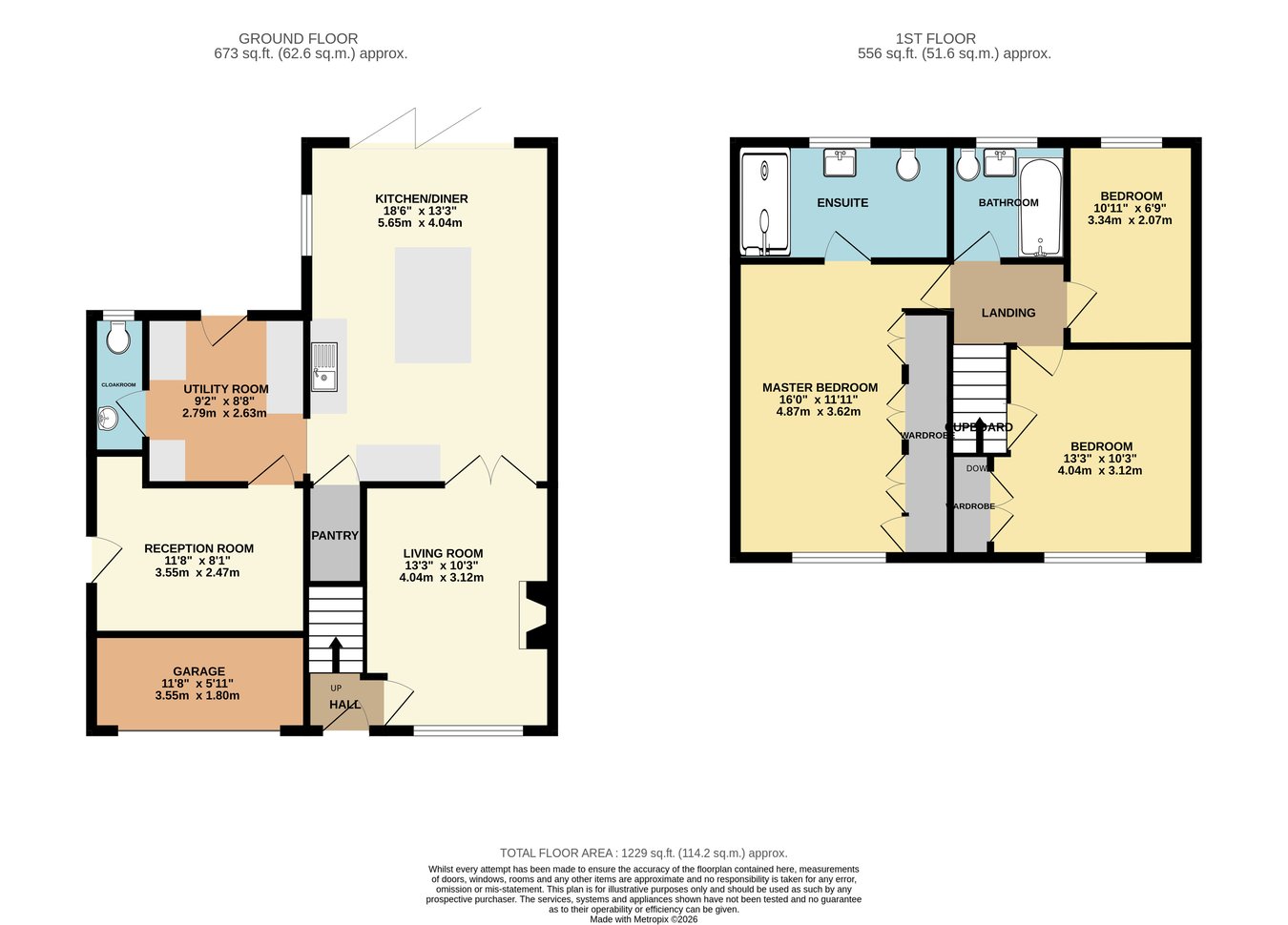 18, Spring Lane, Bexhill-on-Sea floorplan