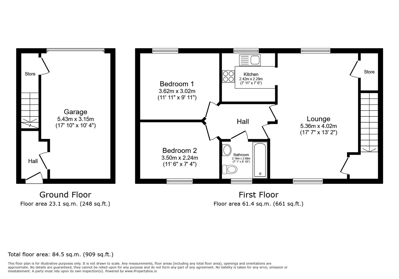 1, Worsted Close, Halifax floorplan