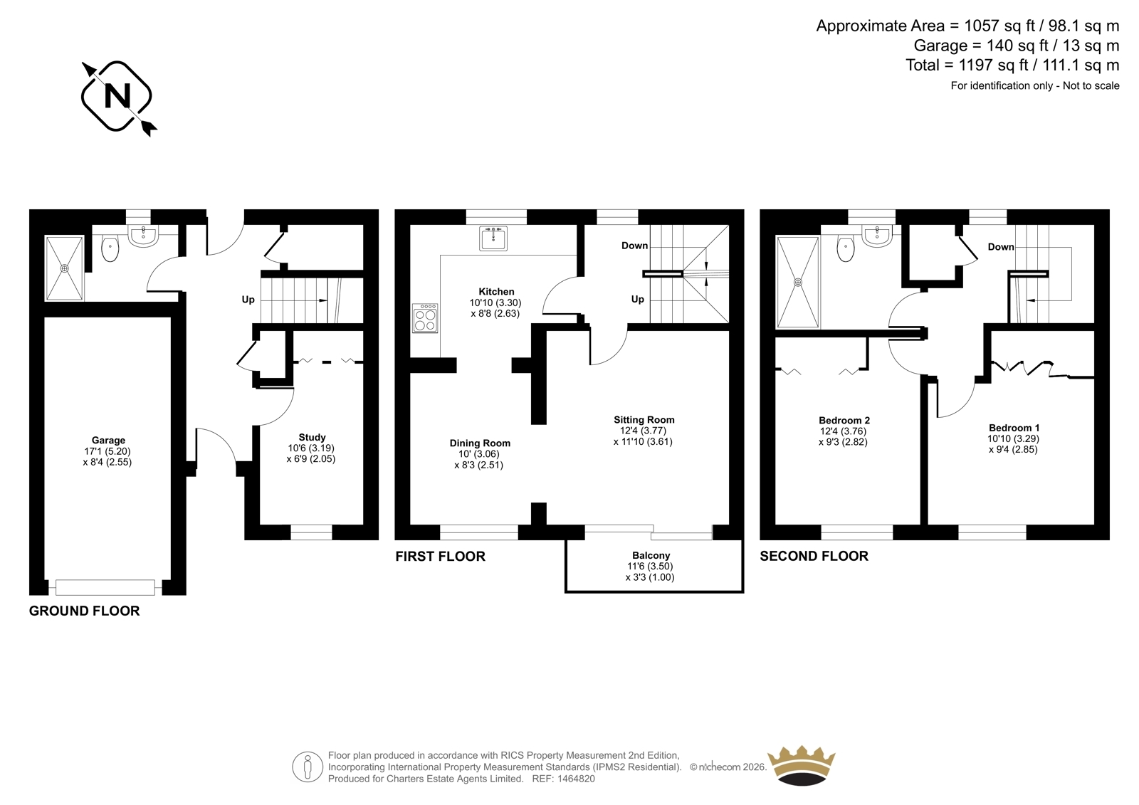 3, Essenhigh Drive, West Sussex floorplan
