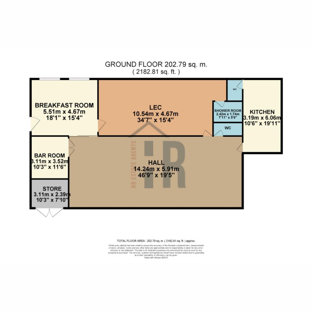 Forge Cottage, Rugby Road, Brandon floorplan