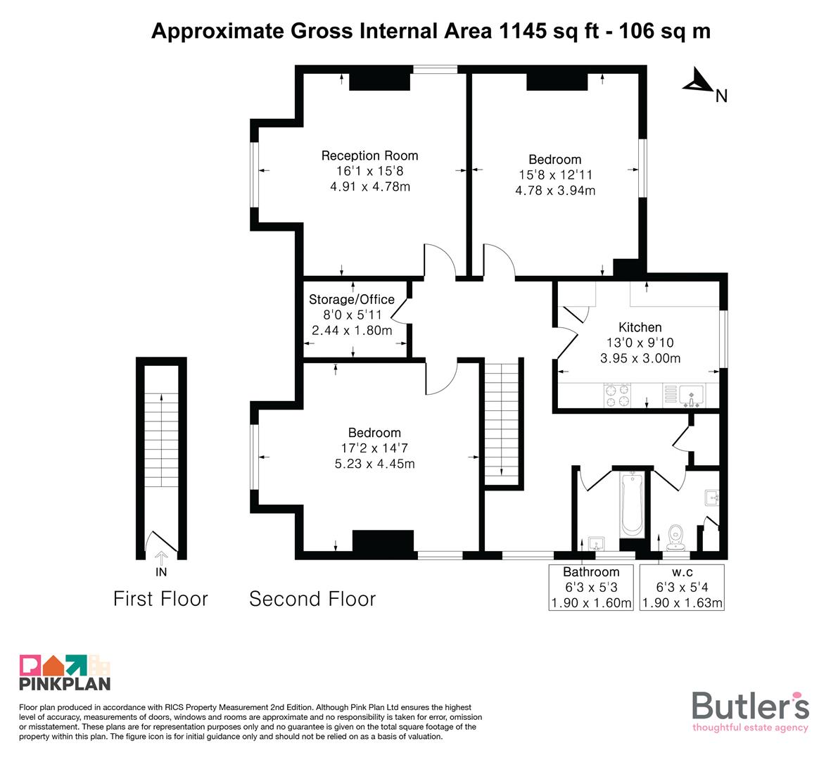 11 Cedar Court, Cedar Road, Sutton floorplan