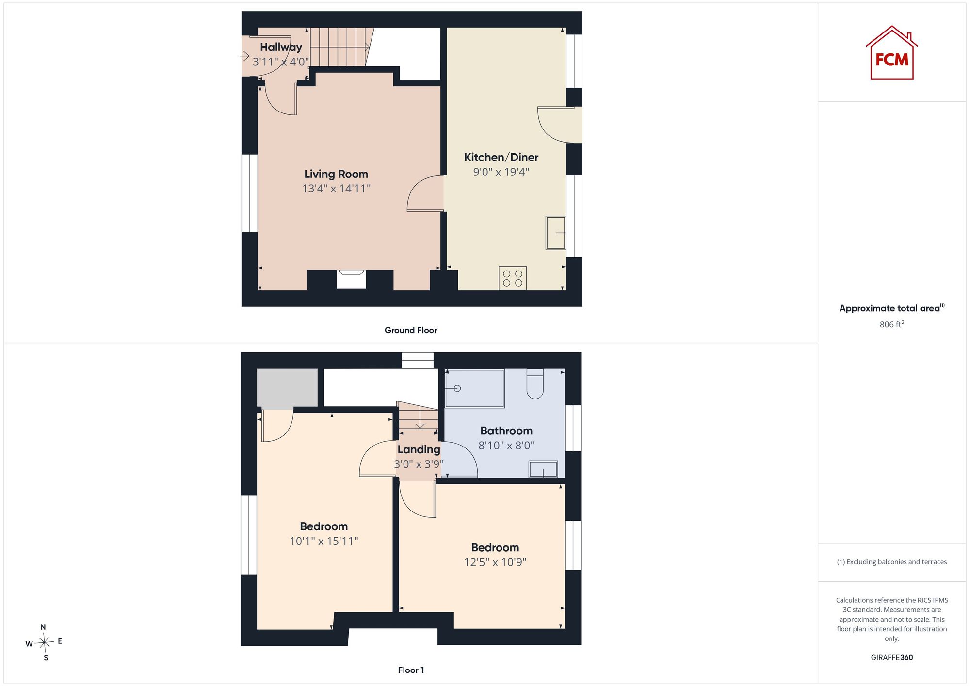 49 Buttermere Avenue, Whitehaven floorplan