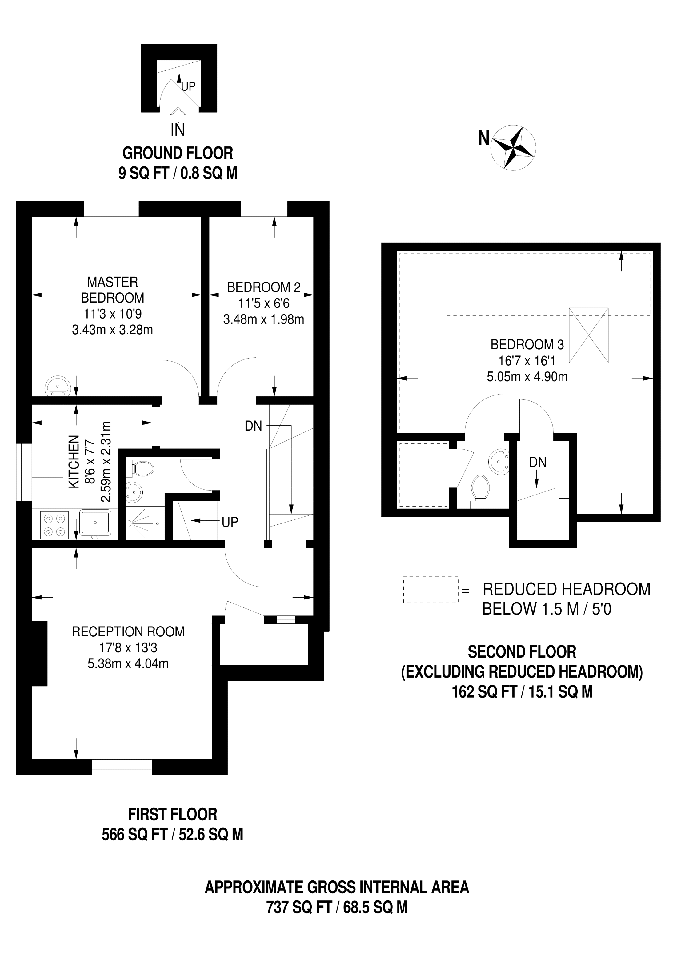 2 Bedrooms  to rent in North Wembley, North Wembley HA0