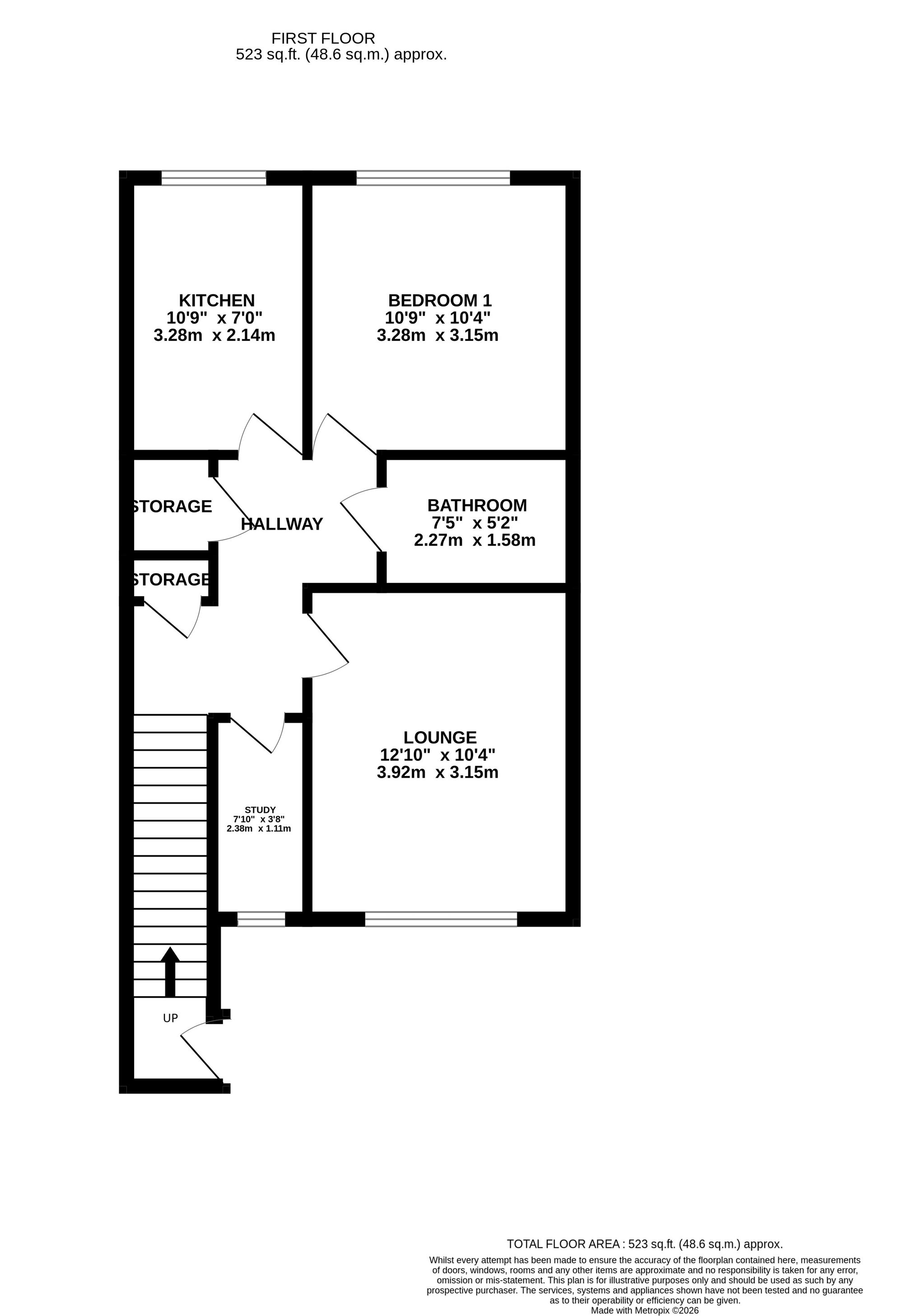 16 Weller Close, Stockport floorplan