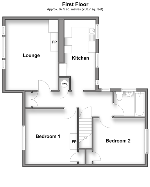 Forge Meadows, Headcorn floorplan