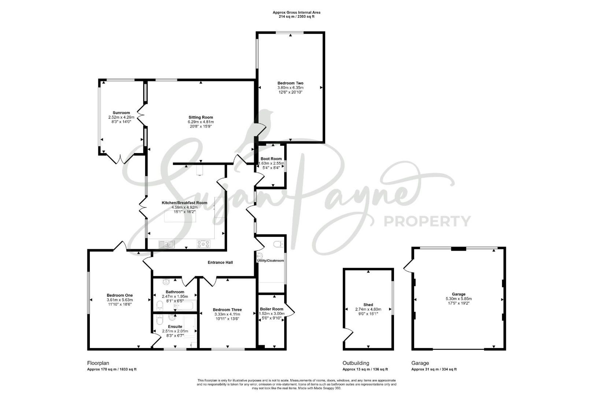 Craigie Lodge Gardens Woolverton Road, Ventnor floorplan